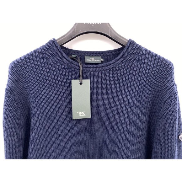 Rodd And Gunn Casnell Island Sweater In Navy Blue Size XL NWT (A-3) - Picture 8 of 10